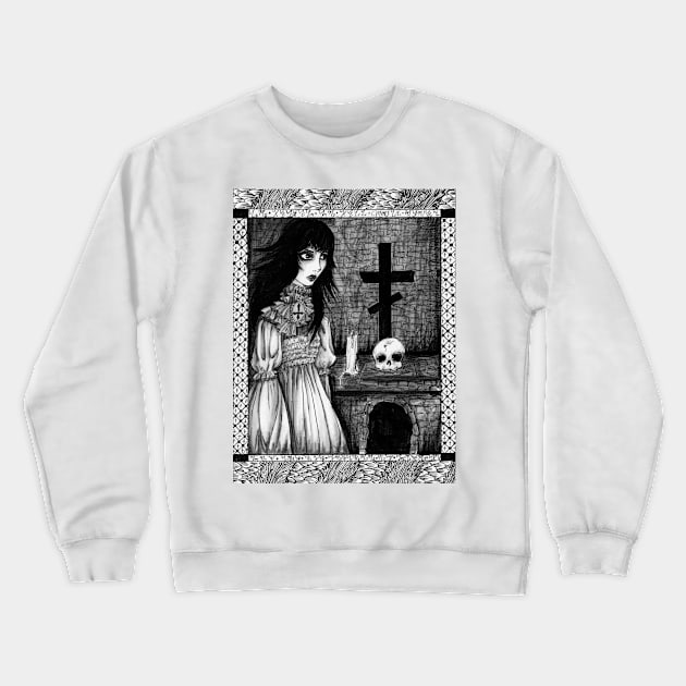 unimpressed witch Crewneck Sweatshirt by lovefromsirius